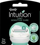   Wilkinson Intuition Sensitive Care Women Razor Blade Refill 3 pcs (10 / carton)