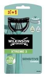 Wilkinson XTREME3 Sensitive 3+1 db-os eldobható borotva (10/karton)