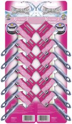Wilkinson XTREME3 Beauty női kartella 1's eldobható borotva (12/karton)