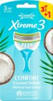   Wilkinson XTREME3 Beauty Coconut Delight 3+1 db-os női eldobható borotva (10/karton)